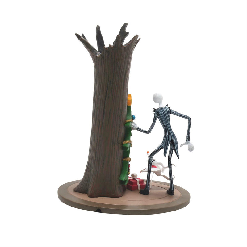 Chargez l'image dans la visionneuse de la galerie, Enesco Disney The Nightmare Before Christmas - Jack Discovers Christmas Town Figure
