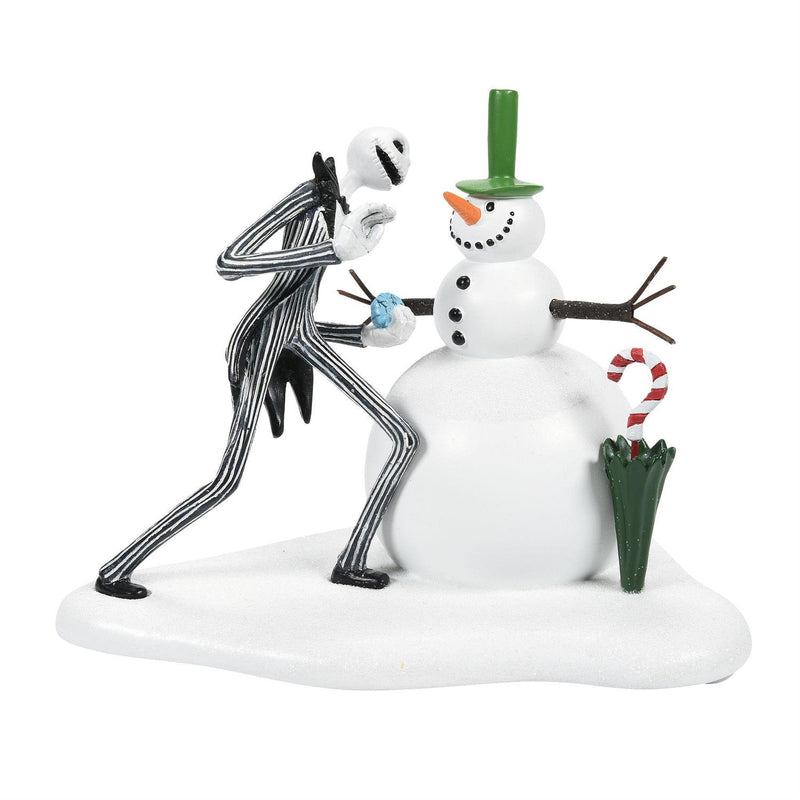 Load image into Gallery viewer, Enesco Disney The Nightmare Before Christmas - Jack Sees His First Snowman Figure

