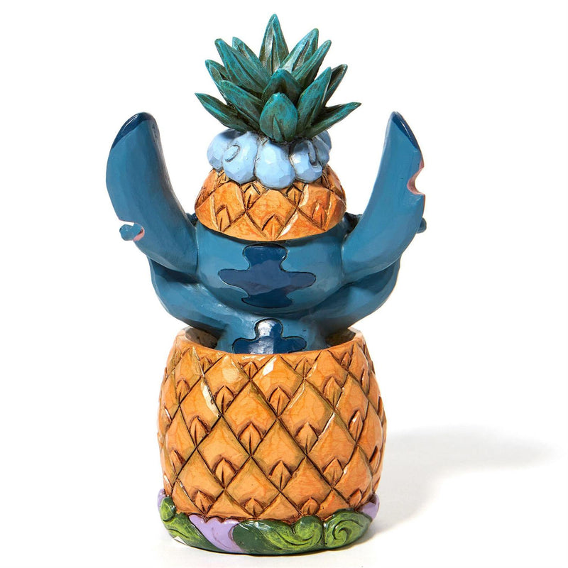Load image into Gallery viewer, Enesco: Disney - Lilo &amp; Stitch - Stitch in a Pineapple Figure
