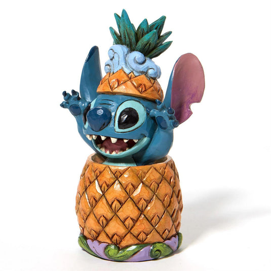 Enesco: Disney - Lilo & Stitch - Stitch in a Pineapple Figure