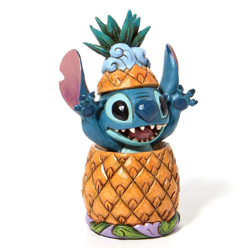 Load image into Gallery viewer, Enesco: Disney - Lilo &amp; Stitch - Stitch in a Pineapple Figure
