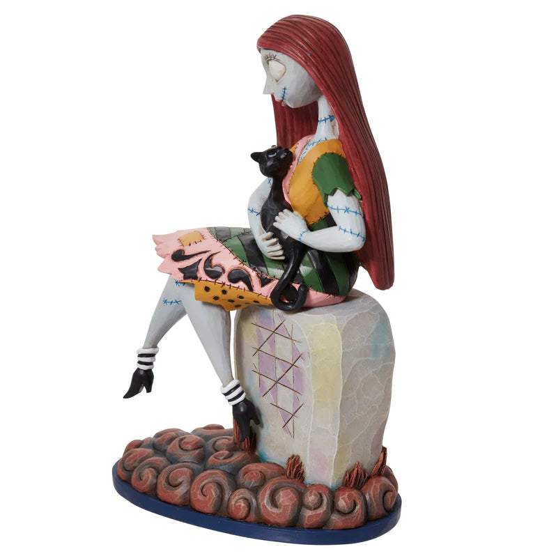 Disney : L'Etrange Noël de Monsieur Jack - Figurine Sally Cat sur pierre tombale