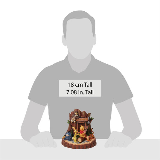 Disney Traditions - Winnie The Pooh Carved by Heart Figure