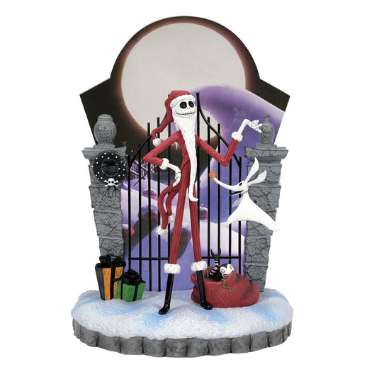 Enesco Disney Showcase: The Nightmare Before Christmas - Santa Jack with Gate Figure