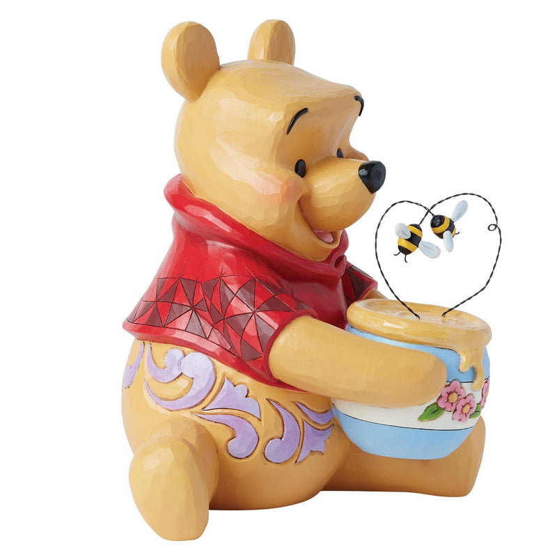 Chargez l&#39;image dans la visionneuse de la galerie, Enesco: Disney - Winnie the Pooh - Pooh with Honey Pot Figure
