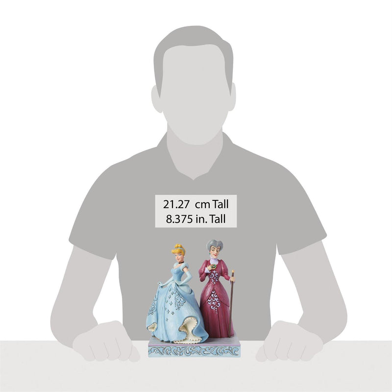 Cargue la imagen en el visor de la galería, Disney Traditions: Cinderella - Cinderella vs. Lady Tremaine Figure
