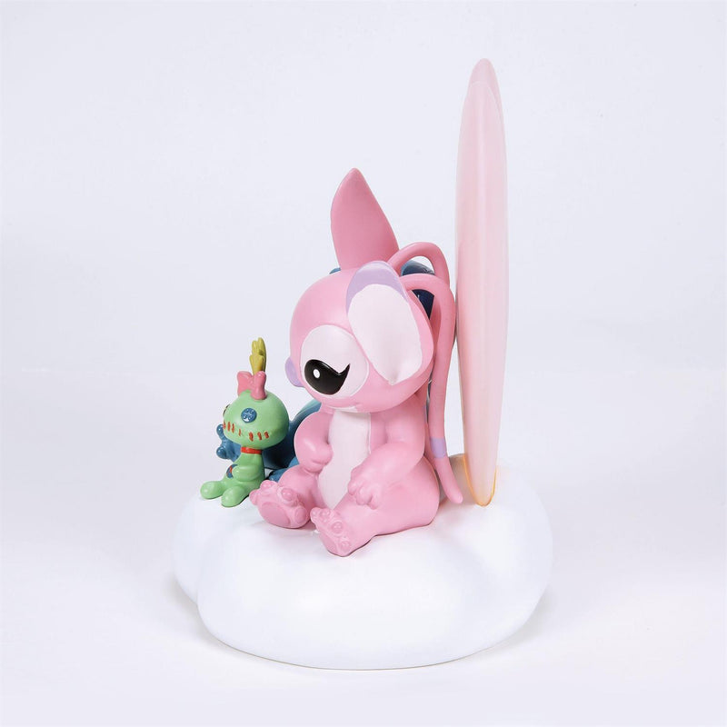 Cargue la imagen en el visor de la galería, Enesco Disney Showcase: Lilo &amp; Stitch - Stitch, Angel &amp; Scrump Light Figure
