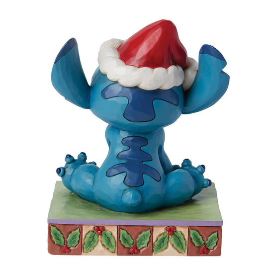 Enesco: Disney  - Santa Stitch with Scrump Figure