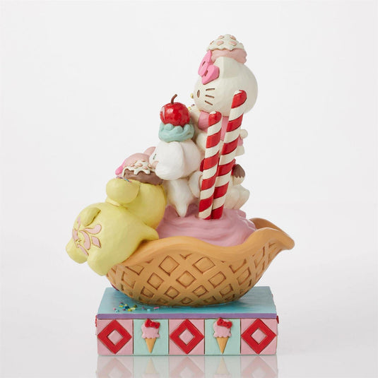 Enesco Jim Shore: Sanrio - Hello Kitty & Friends Waffle Figure