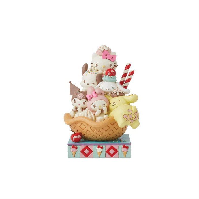 Enesco Jim Shore: Sanrio - Hello Kitty & Friends Waffle Figure