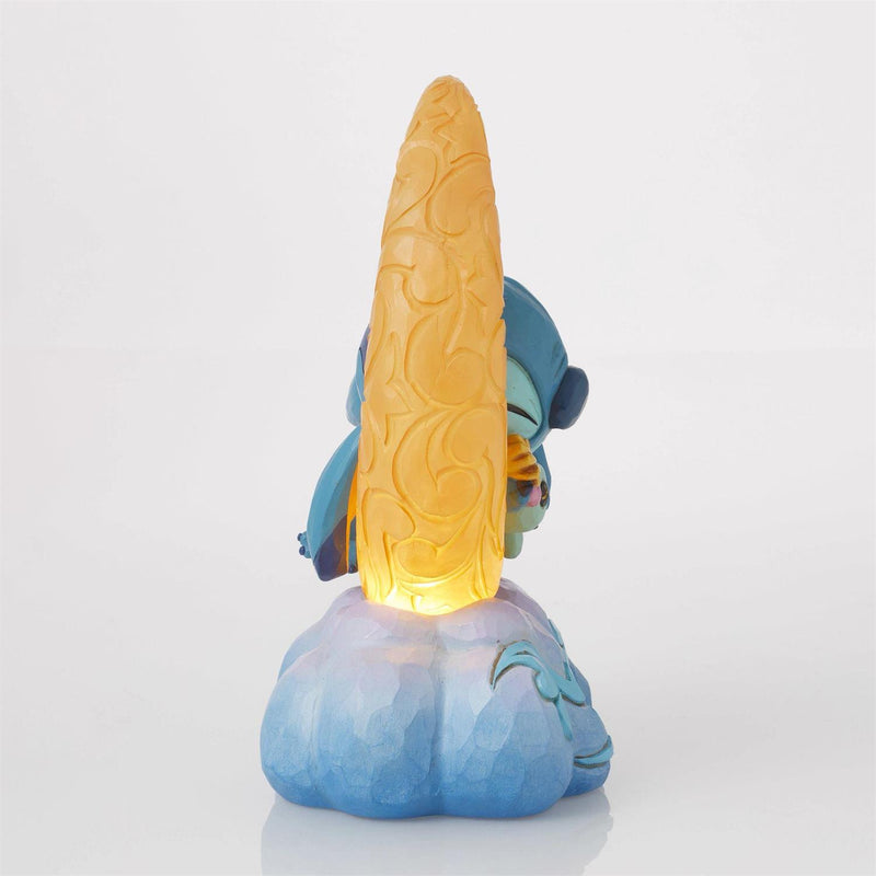 Load image into Gallery viewer, Enesco: Disney Lilo &amp; Stitch - Stitch &amp; Scrump on LED Moon Figure
