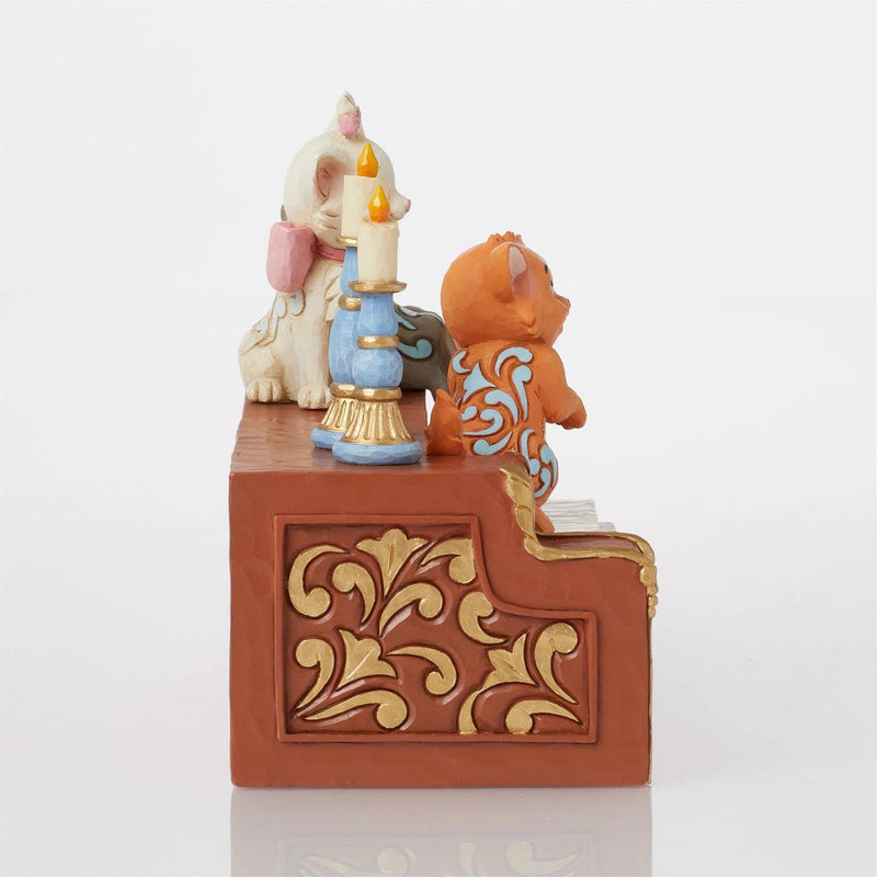 Load image into Gallery viewer, Enesco Disney Traditions - The Aristocats Kittens Piano Mini Figure
