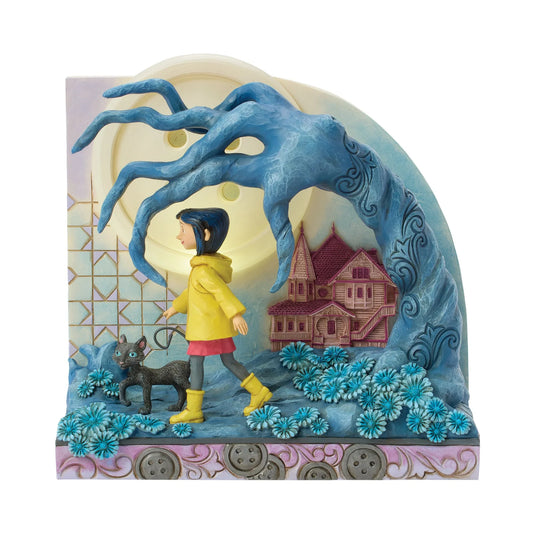 Enesco Coraline - Coraline Claw Tree and Moon Figure