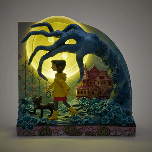 Enesco Coraline - Coraline Claw Tree and Moon Figure