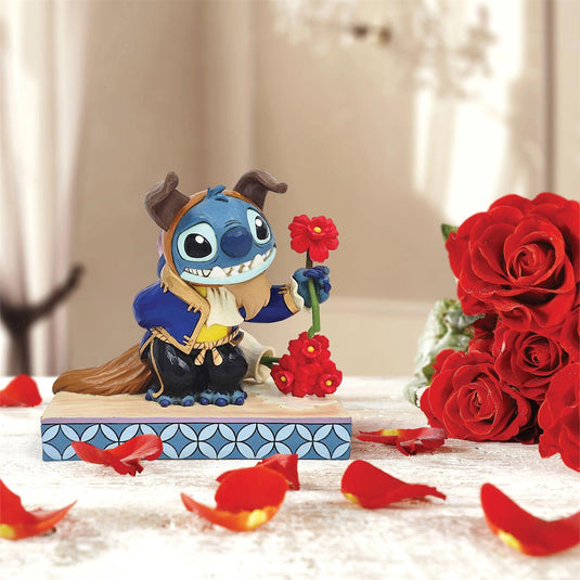 Enesco: Disney Lilo & Stitch - Stitch Dressed As Beast Figure