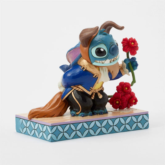 Enesco: Disney Lilo & Stitch - Stitch Dressed As Beast Figure