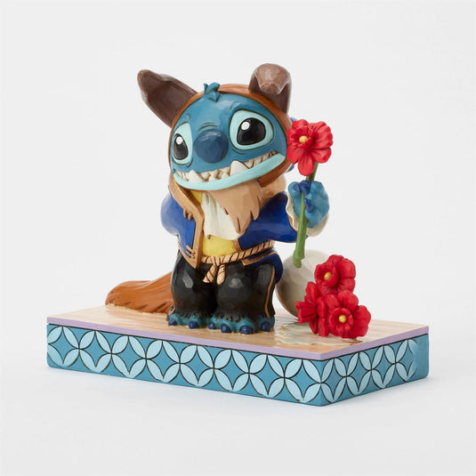 Enesco: Disney Lilo & Stitch - Stitch Dressed As Beast Figure