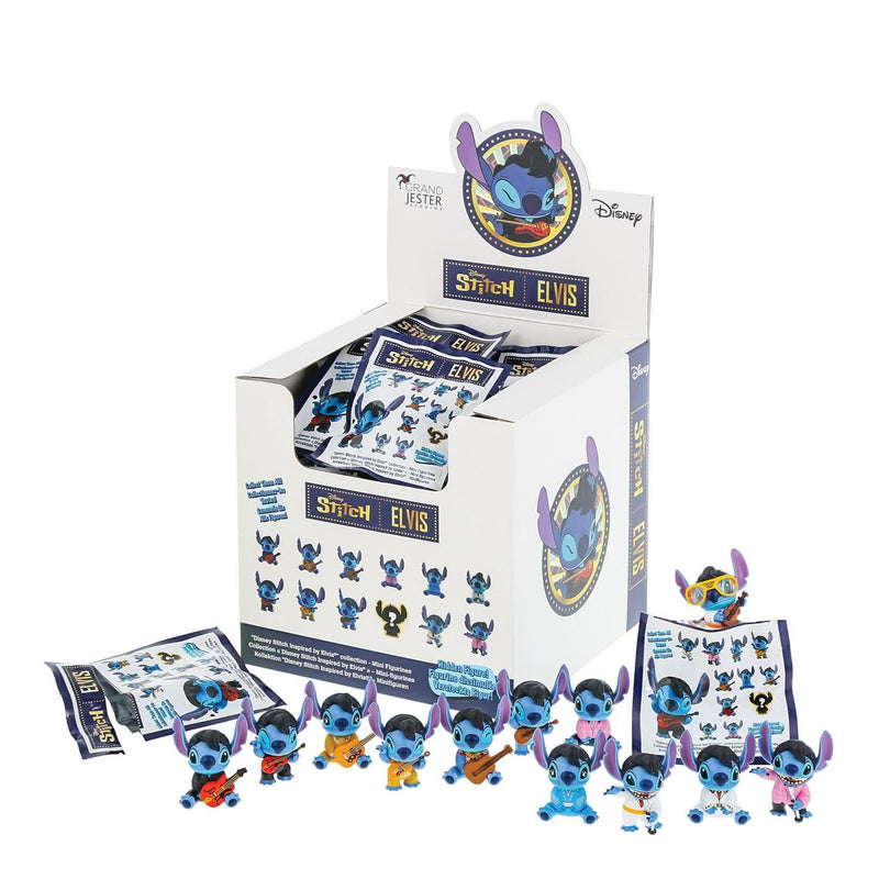 Chargez l&#39;image dans la visionneuse de la galerie, Enesco Disney - Stitch Elvis Blind Bag 1pc Random Mini Figure
