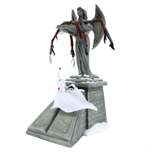 Enesco Disney Showcase: The Nightmare Before Christmas - Santa Jack & Light Up Zero Figure