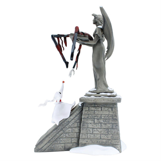 Enesco Disney Showcase: The Nightmare Before Christmas - Santa Jack & Light Up Zero Figure