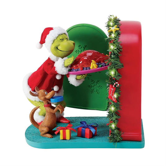 Enesco Dr. Seuss Grinch - Christmas Dinner Figure