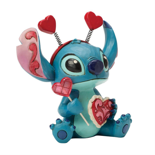 Enesco Disney: Lilo & Stitch - Stitch Valentines Figure