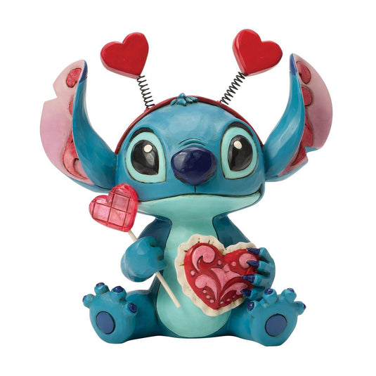 Enesco Disney: Lilo & Stitch - Stitch Valentines Figure