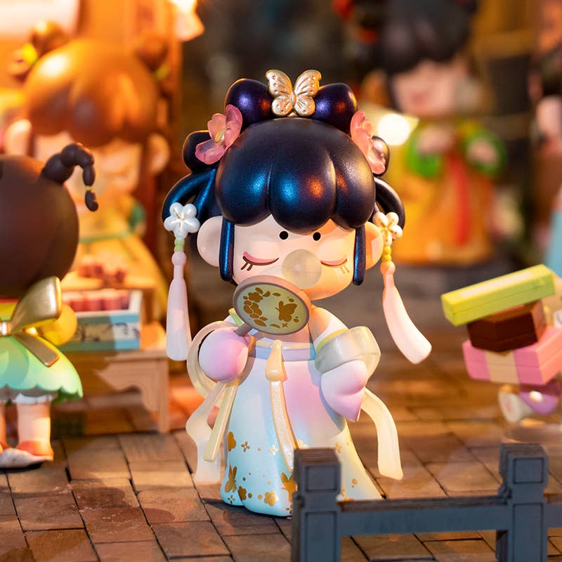 Chargez l&#39;image dans la visionneuse de la galerie, Robotime Rolife Nanci - Series Blooming Girl Collections 1 Pcs Blind Box Figure
