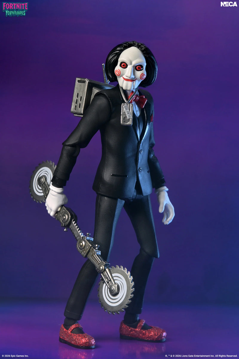 Load image into Gallery viewer, Fortnite x Saw Fortnitemares Billy Action Figure
