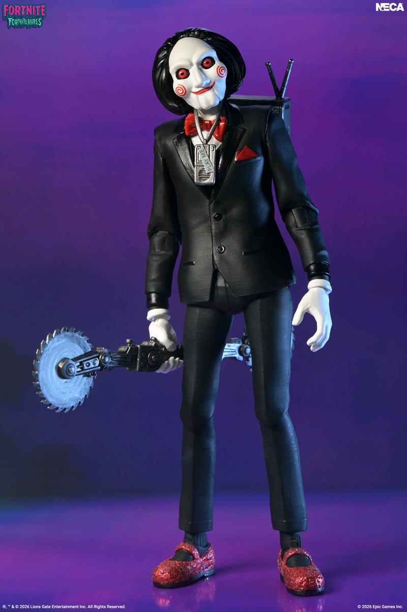 Load image into Gallery viewer, Fortnite x Saw Fortnitemares Billy Action Figure
