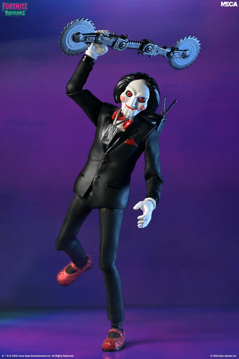 Load image into Gallery viewer, Fortnite x Saw Fortnitemares Billy Action Figure
