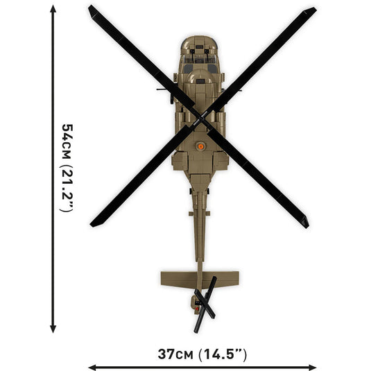 Cobi Armed Forces - Sikorsky UH-60 Black Hawk Helicopter Brick Toy