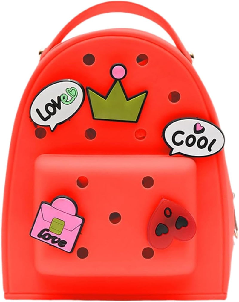 Cargue la imagen en el visor de la galería, Kids Cartoon - Silicone Mini Backpack

