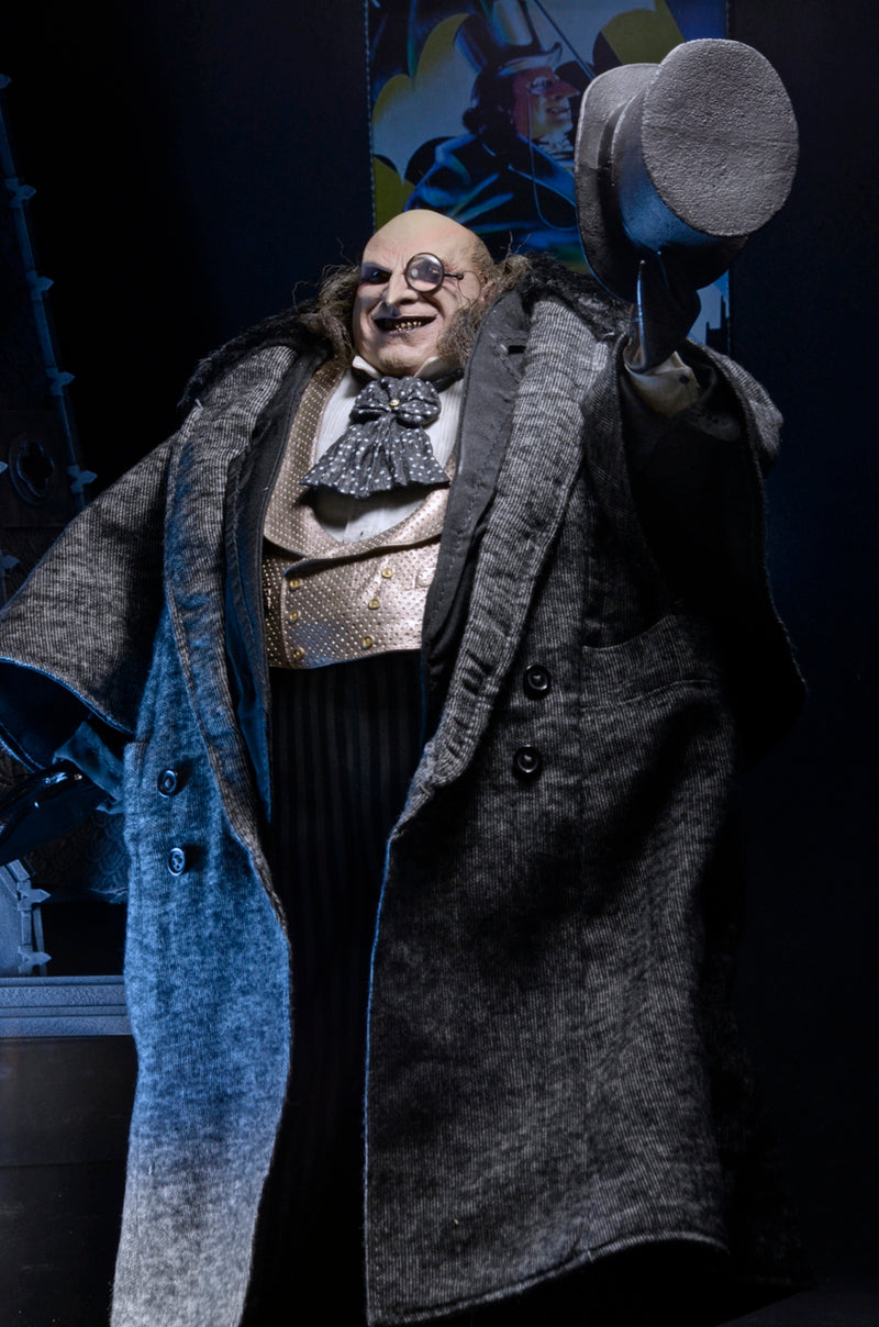 Load image into Gallery viewer, DC Comics: Batman Returns Mayoral - Penguin - Danny DeVito 1:4 Scale Action Figure
