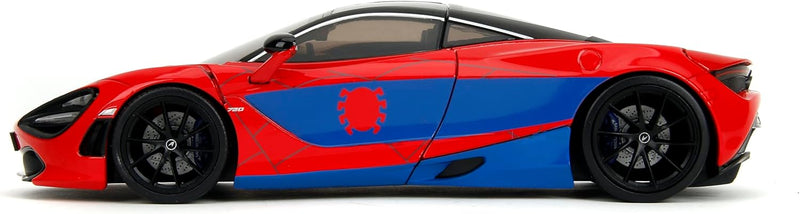 Cargue la imagen en el visor de la galería, Marvel Comics Spiderman -  McLaren 720S Model Car
