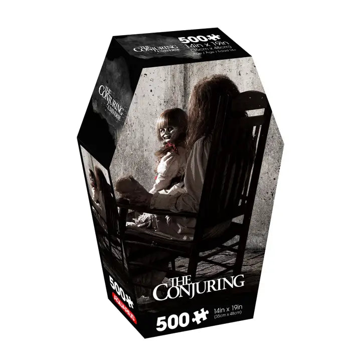 Load image into Gallery viewer, Horror Characters - Coffin Box - 500 Piece Jigsaw Puzzle
