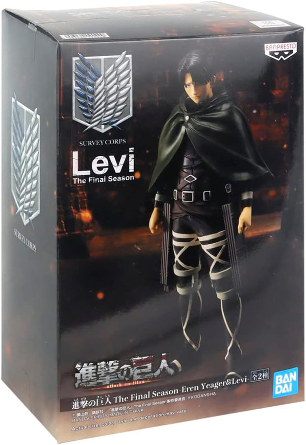 Attack on Titan: The Final Season - Eren Yeager & Levi-(B:Levi) Figure