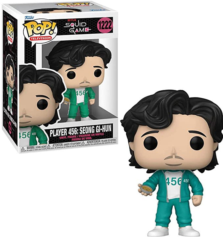 Cargue la imagen en el visor de la galería, ¡Funko POP! TV: El juego del calamar - Jugador 456 - Seong Gi-Hun
