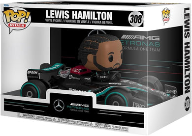 Funko POP! Super Deluxe Ride - Formula 1 Mercedes Lewis Hamilton Vinyl Figure