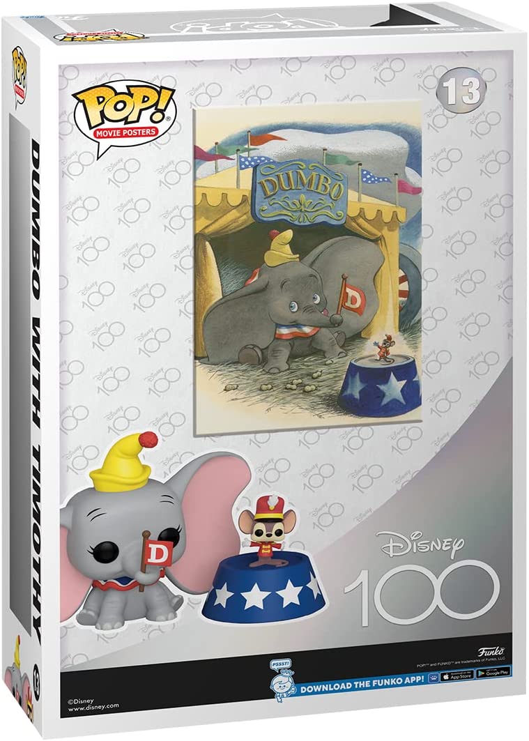 Load image into Gallery viewer, Funko Pop! Movie Poster: Disney 100 - Dumbo, Dumbo with Timothy
