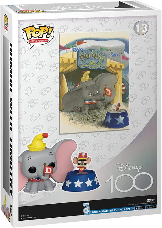 Funko Pop! Movie Poster: Disney 100 - Dumbo, Dumbo with Timothy