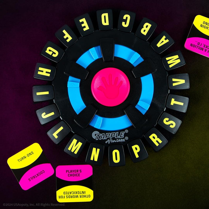 Cargue la imagen en el visor de la galería, USAopoly Tapple: After Dark Word Game Fast-Paced Board Game
