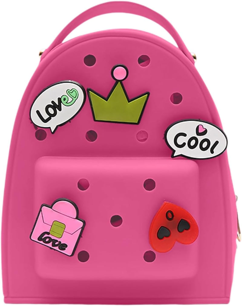 Cargue la imagen en el visor de la galería, Kids Cartoon - Silicone Mini Backpack
