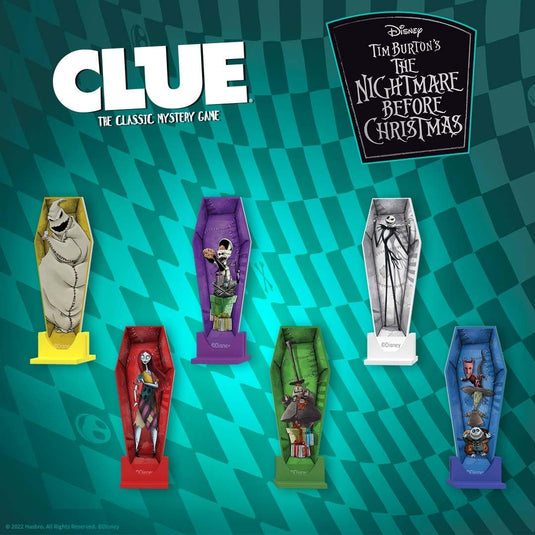 USAopoly CLUE: Disney The Nightmare Before Christmas Board Game