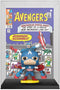 Funko POP! Comic Covers: Avengers-  Captain America Vinyl Figure