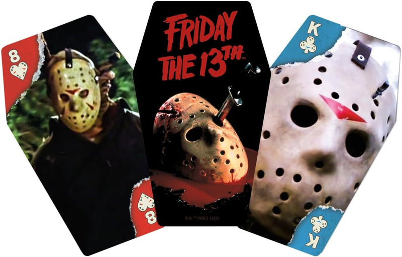 Cargue la imagen en el visor de la galería, Friday the 13th - Coffin Box Premium Playing Cards
