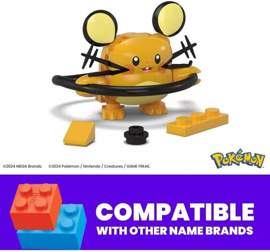 Pokemon - Pokeball Mega Construx Building Toy Kit Figure