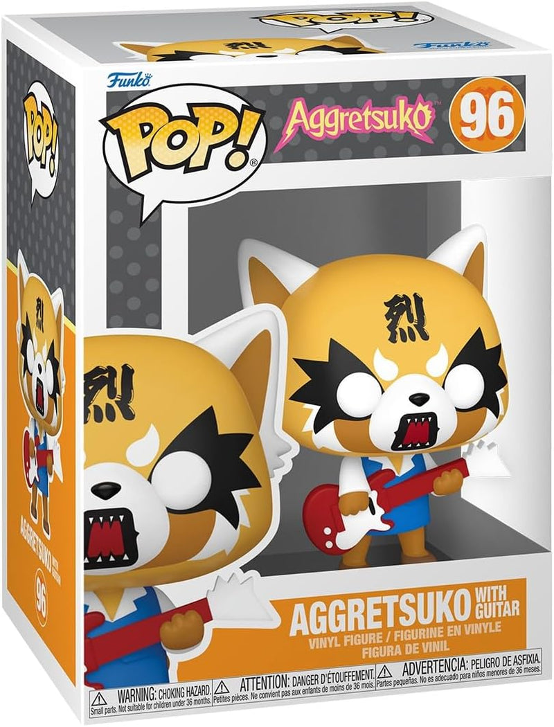 Load image into Gallery viewer, Funko Pop! Sanrio: Aggretsuko with Guitar Vinyl Figure
