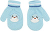 Bioworld Baby Sharky -  Toddler 2-Piece Pilot Hat & Magic Mittens Set