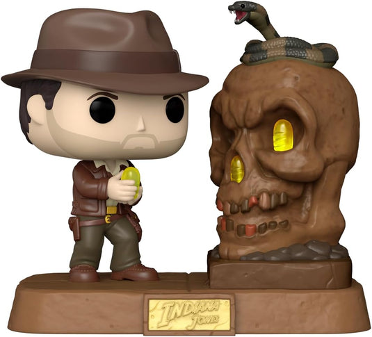 Funko POP! Deluxe:Movies Indiana Jones Indy Pop Action Figure